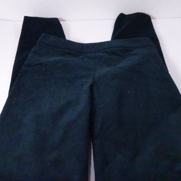 Theory HW Legging Green Poplar Oslo Corduroy Zipper Ankle Pants 00 NWT 298 - Picture 4 of 8
